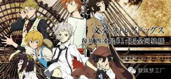 重金拿下《文豪野犬》动漫独播权，二次元成PPTV新业务重点
