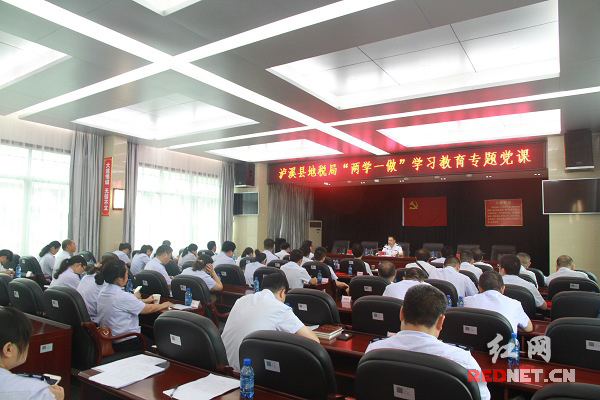 湖南省泸溪县地税局开展了庆“七一”表彰大会。