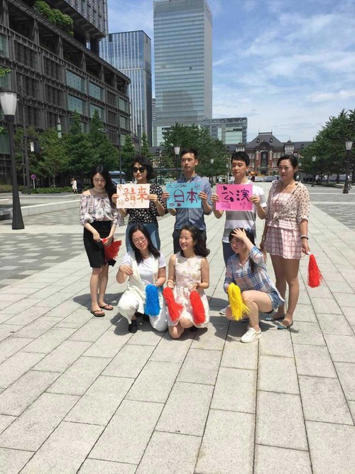 日本粉丝为SNH48应援