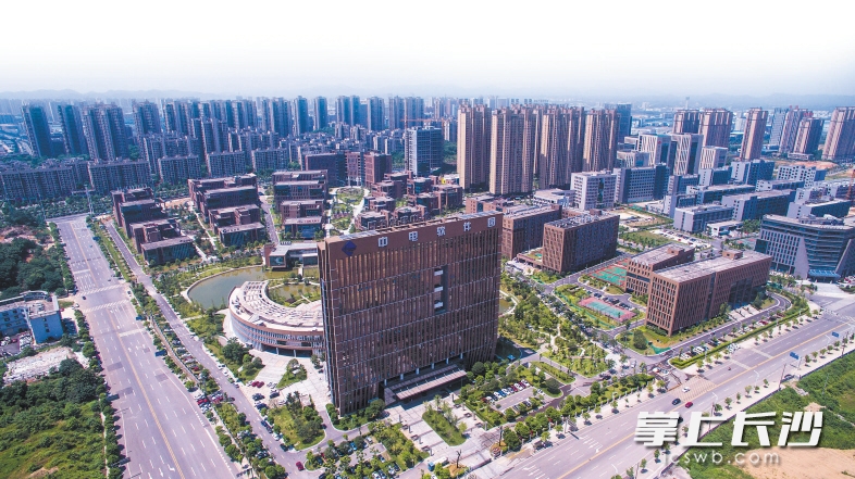 中电软件园已成为长沙北斗企业的聚集地。