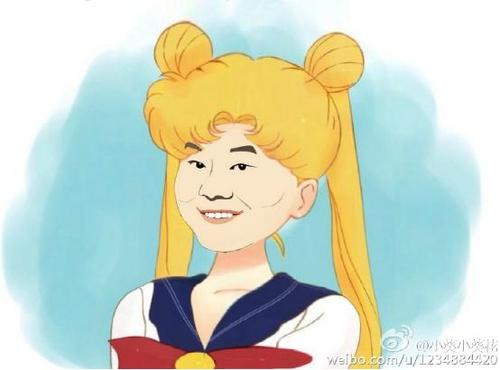 图：岳云鹏版美少女战士