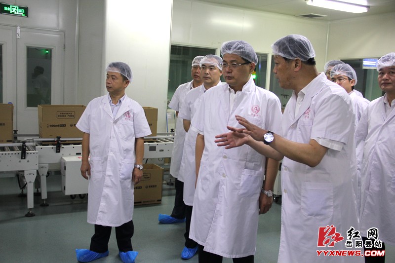 县委书记田文静调研工业园区建设情况