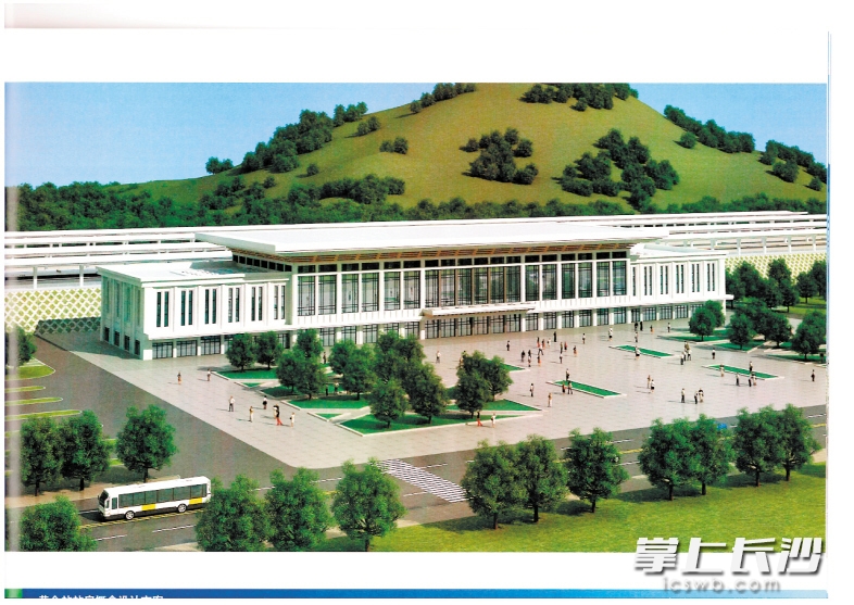 城铁湘江西站神似长沙火车站_湖南频道_红网