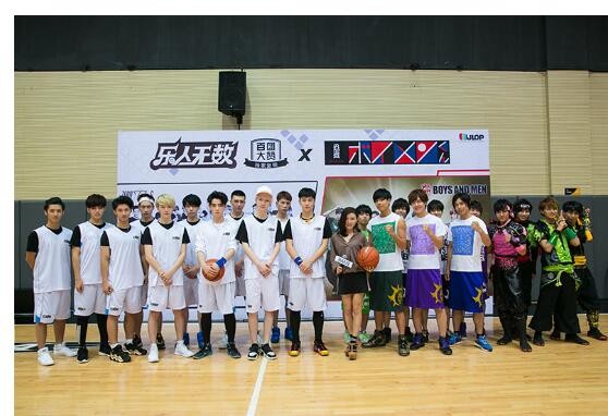 中日男团篮下对决 ZERO-G上演最高颜值篮球赛