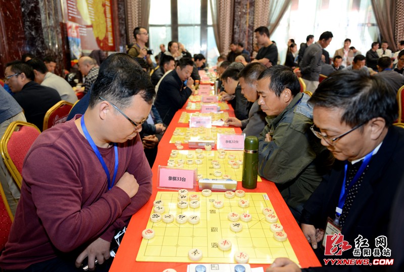 岳阳县首届棋王争霸赛开战