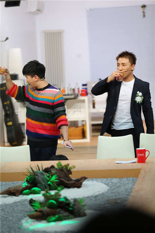 曹轩宾录制现场3