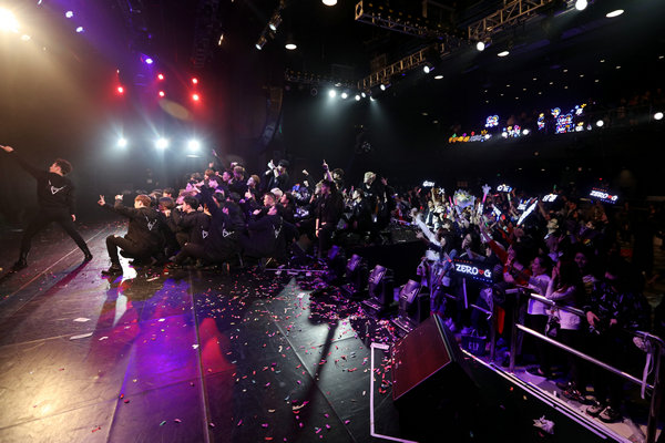 ZERO-G首场演唱会大获成功 浅水湾狂High不眠夜