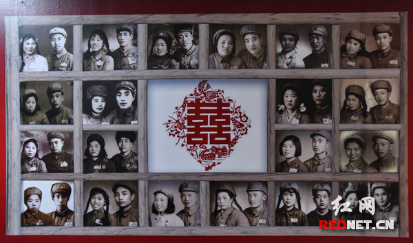 组图:长沙举办八千湘女上天山历史文物展