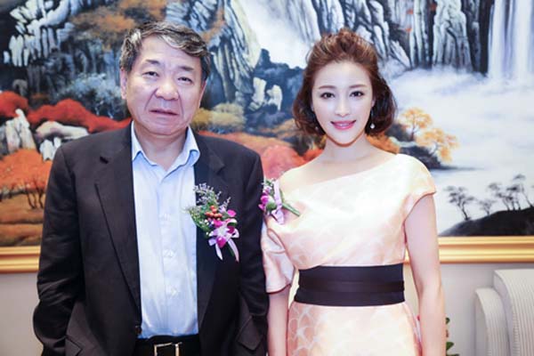 甘婷婷与著名导演郑晓龙