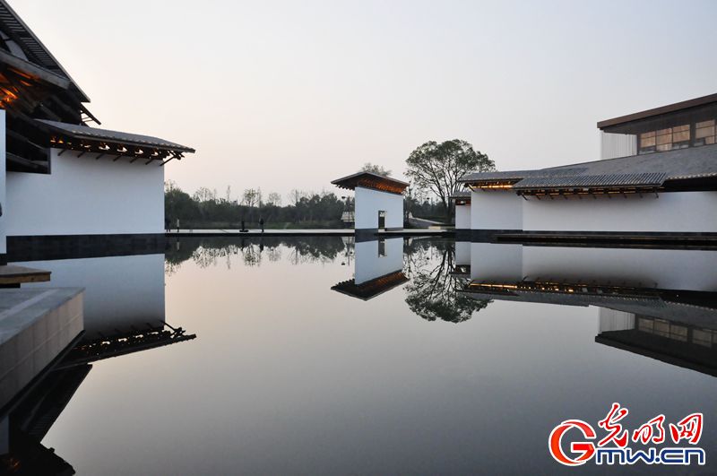 探营世界互联网大会新场馆：网状肌理寓意互联网（组图）
