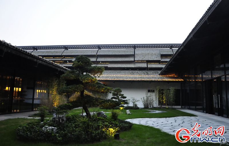探营世界互联网大会新场馆：网状肌理寓意互联网（组图）