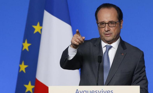 被指泄露国防机密法总统奥朗德遭调查陷尴尬境地