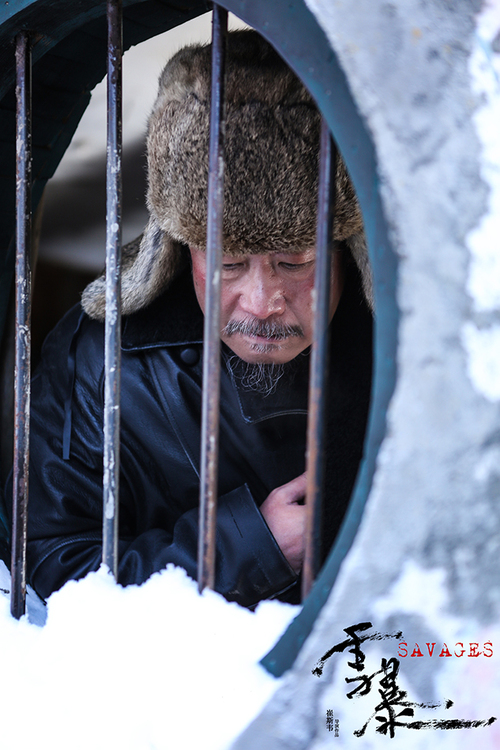 刘桦在极寒环境骁勇飙戏