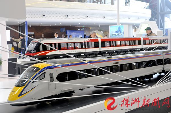 长株潭城际铁路动车组在株生产