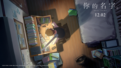 泷深夜伏案绘图