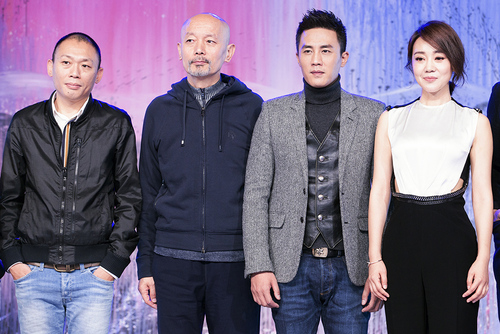 杜淳出席《罗曼蒂克消亡史》发布会-6