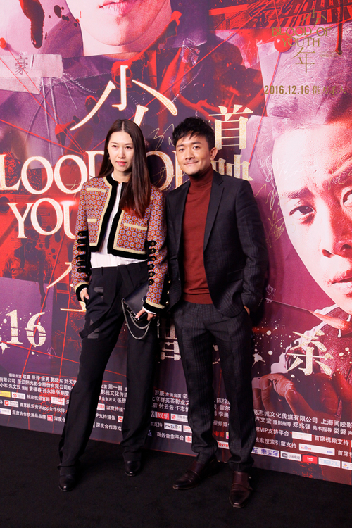 时尚博主李晖及演员刘小爱