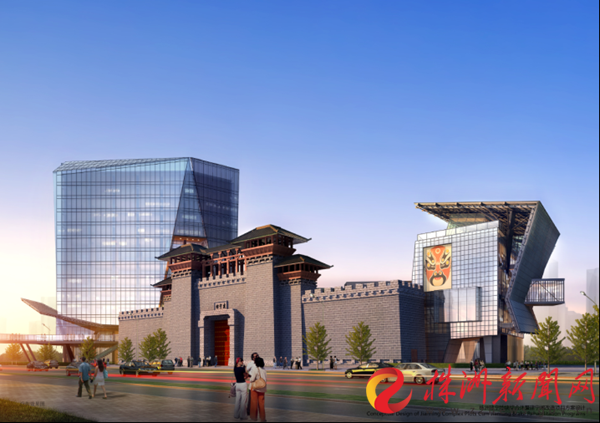 建宁城门效果图