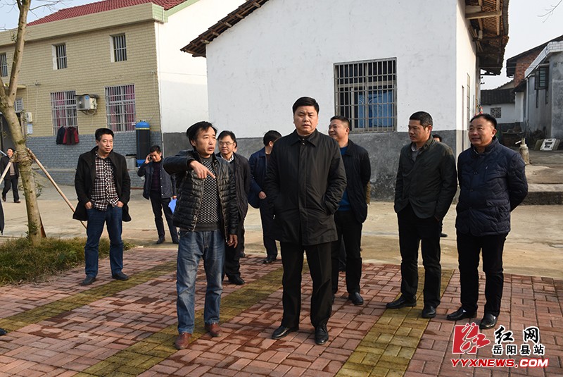 曾平原到新墙镇调研新农村建设