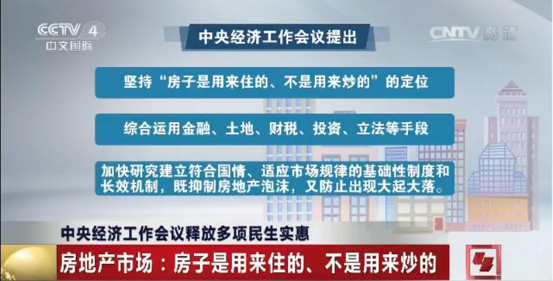 中央经济工作会议释放多项民生实惠