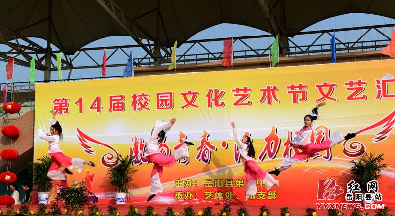 岳阳县二中举办第14届校园文化艺术节