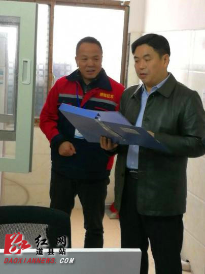 李天明带队检查道县安全生产工作