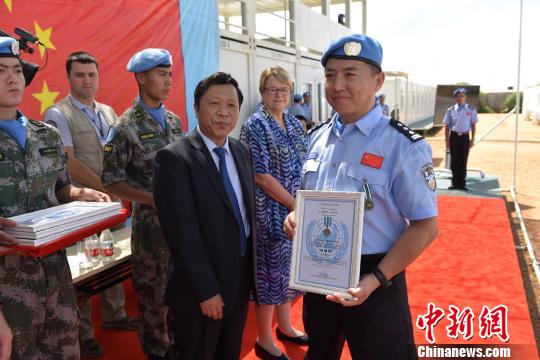 中国维和次数最多的警察赵毅将第五次出征
