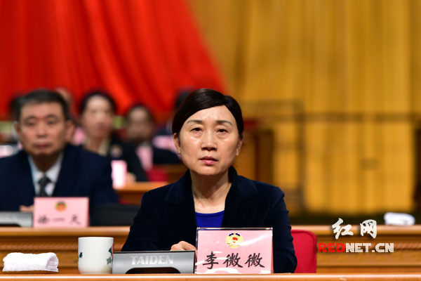 湖南省政协十一届五次会议举行第二次大会 李