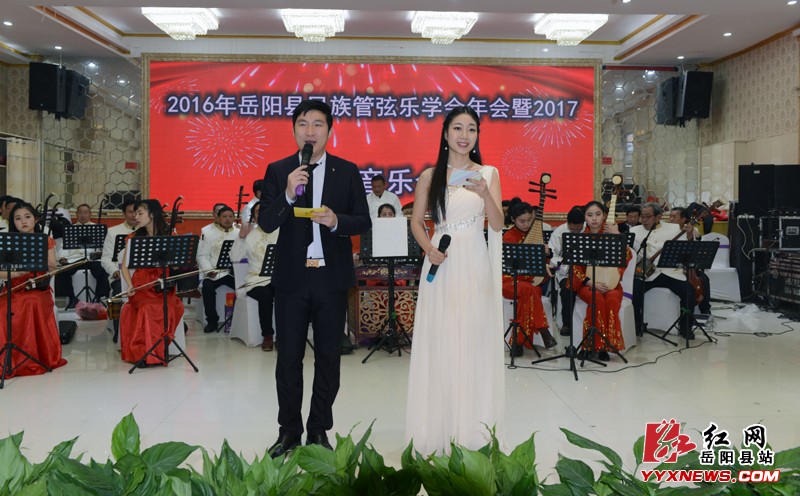 岳阳县管弦乐学会举办新年音乐会