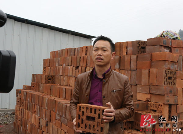 靖州首家获省级认证新型墙体材料厂点火生产