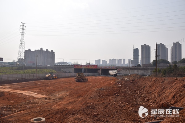 长沙时代阳光大道东延线一期工程5月底完工