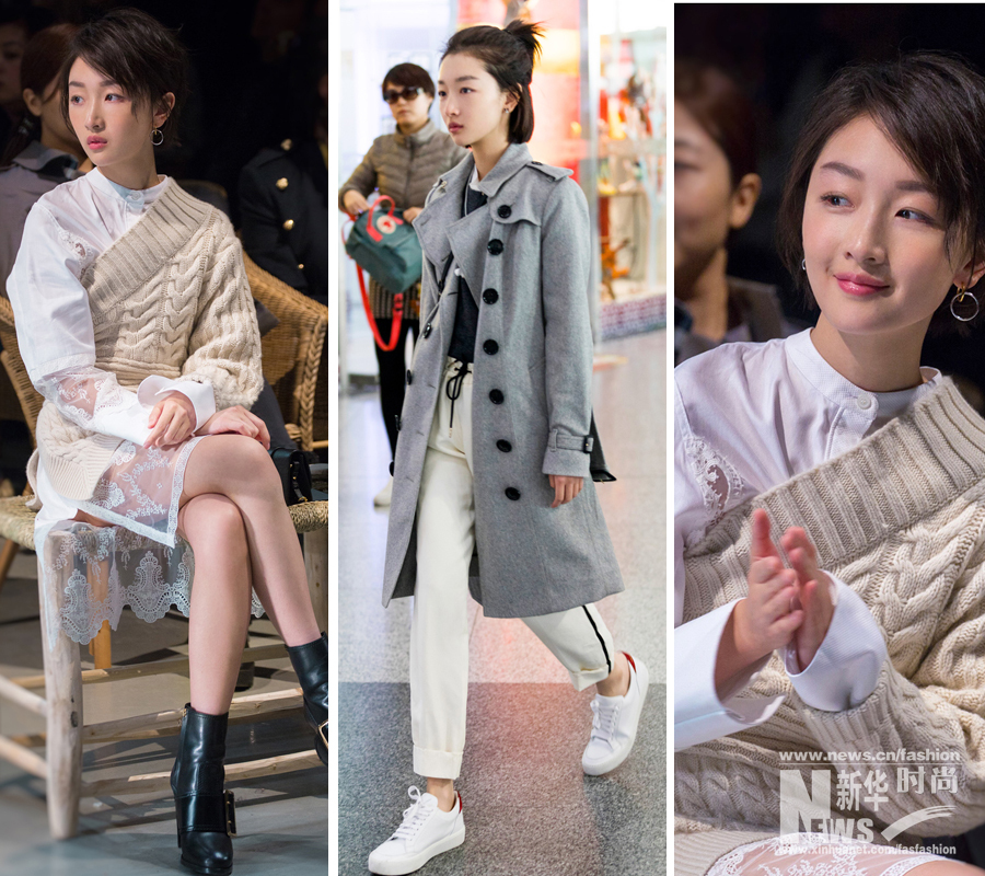 Chinese stars flaunt their style during fashion week