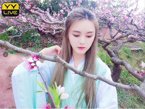 和YY一起去赏“十里桃花” 让“白浅”直播你的桃花运