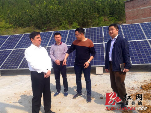 李天明到道县新湾村督导精准扶贫工作