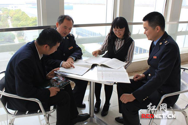 长沙县地税局第一税务分局税收宣传进企业