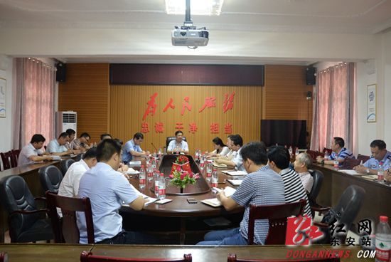 冯德校再次调度大庙口“特色小镇”建设