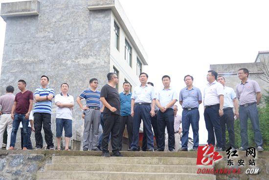 冯德校再次调度大庙口“特色小镇”建设