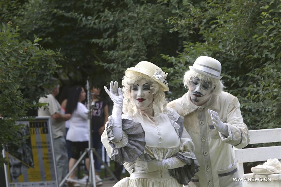 7th Int'l Festival of Living Statues marked in Bucharest