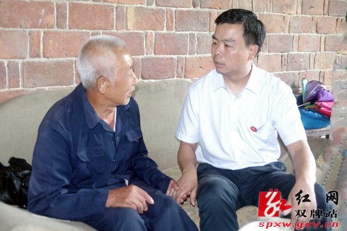 吴志雄深入双牌走访困难党员、调研基层党建工作