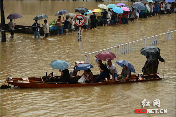 暴雨快停!怀化13个县受灾紧急转移14.39万人