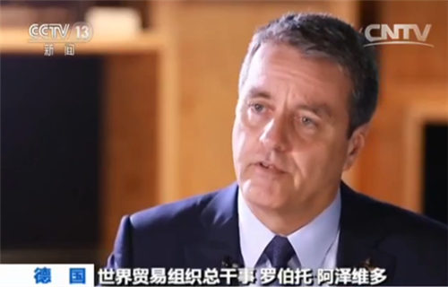 世界贸易组织总干事罗伯托·阿泽维多