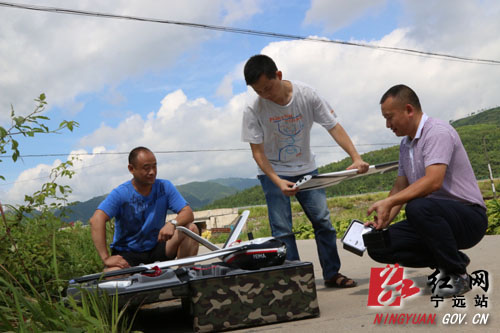宁远:无人机应急航测助力灾后重建