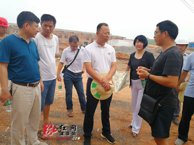 道县：刘勇会深入到多个农业重点项目现场调研