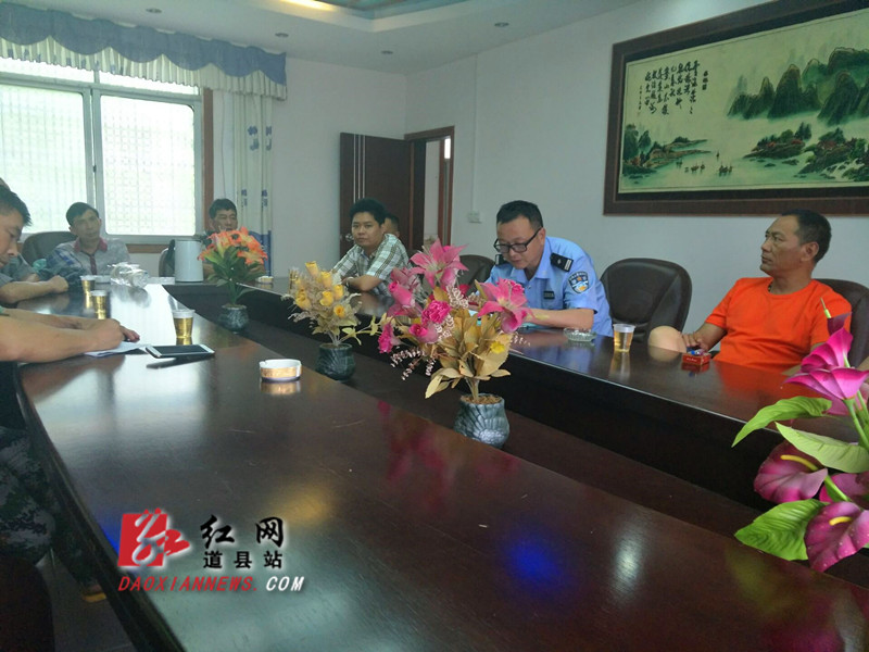 道县开展森林防火督查工作