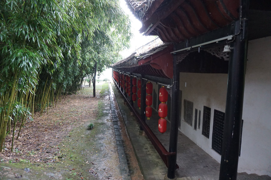 Scenery of Qianyang ancient town in Hunan