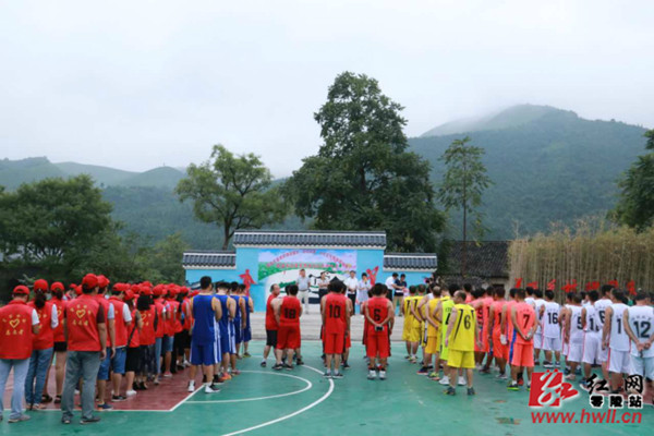 迎国庆“仙姑故里”乡村文化旅游篮球赛火热开幕