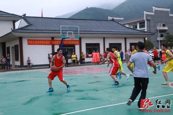 迎国庆“仙姑故里”乡村文化旅游篮球赛火热开幕