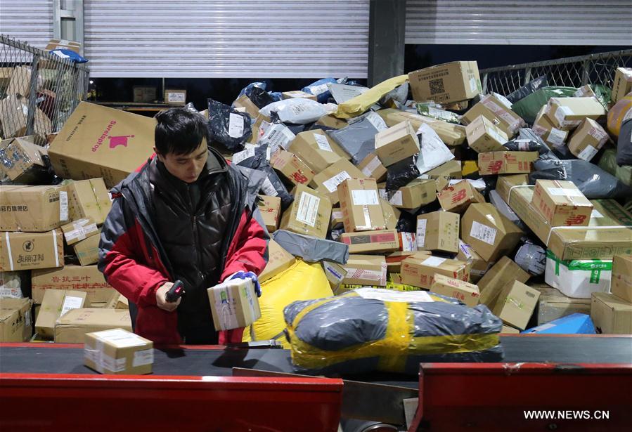Courier companies running at full speed after Singles Day