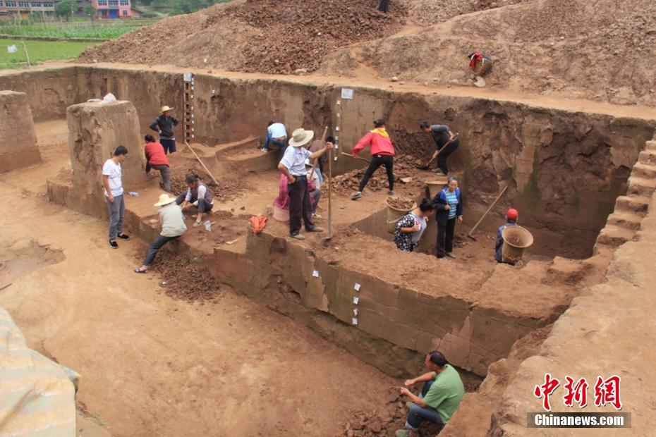 四川罗家坝遗址发现新石器时期遗存