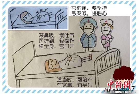 上海90后助产士手绘暖心漫画助特殊孕产妇淡
